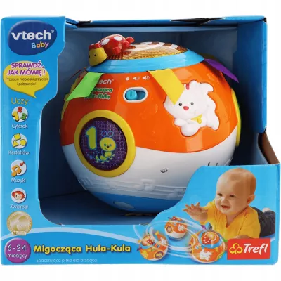 Migocząca Hula-Kula interaktywna edukacyjna 6m+ Vtech Trefl 60103