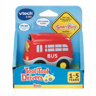 Auto Autobus dźwięki światła tut tut Trefl VTECH 60806