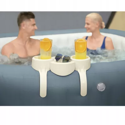 Uchwyt na napoje tacka 2 przegrody spa jacuzzi Lay-Z-Spa Bestway 60306