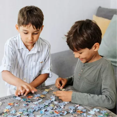 Puzzle Disney Król Lew 100 elementów Dzielny Król Lew Trefl 16478