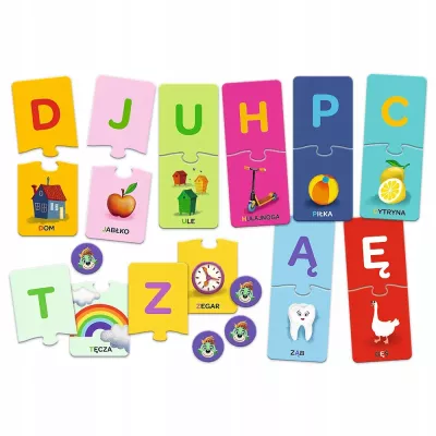 Gra dla dzieci edukacyjna mały odkrywca Abecadło 4+Trefl 02811 Gra dla dzieci edukacyjna mały odkrywca Abecadło 4+Trefl 02811