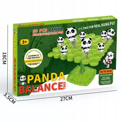 Gra Zręcznościowa Balansujące Skaczące Pandy Drzewo 50el dla dzieci 97A Gra Zręcznościowa Balansujące Skaczące Pandy Drzewo 50el dla dzieci 97A