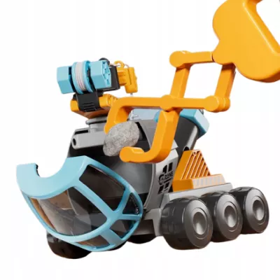 Edukacyjny dźwig autko 2w1 mikroskop dźwig chwytak 3+ DC9165 Edukacyjny dźwig autko 2w1 mikroskop dźwig chwytak 3+ DC9165