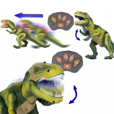 Dinozaur Tyrannosaurus Rex zdalnie sterowany pilot dźwięki świtała 5181 Dinozaur Tyrannosaurus Rex zdalnie sterowany pilot dźwięki świtała 5181