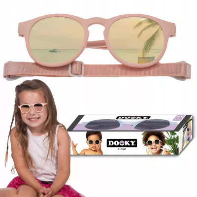 Dooky Hawaii PINK Okulary przeciwsłoneczne dla dzieci elastyczne 6-36M Dooky Hawaii PINK Okulary przeciwsłoneczne dla dzieci elastyczne 6-36M