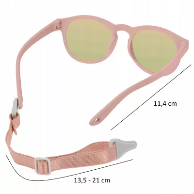 Dooky Hawaii PINK Okulary przeciwsłoneczne dla dzieci elastyczne 6-36M Dooky Hawaii PINK Okulary przeciwsłoneczne dla dzieci elastyczne 6-36M