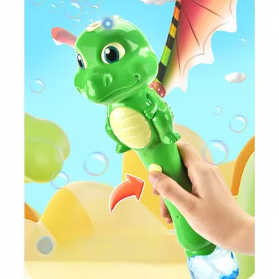 Różdżka dinozaur do baniek mydlanych bańki światło MY213Y-2 Różdżka dinozaur do baniek mydlanych bańki światło MY213Y-2