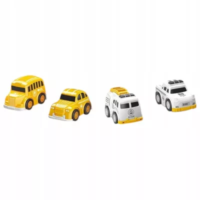 Jeździk 2w1pojazd budowlany + 4 autka rozkładany parking dźwig dźwięk ZH913
