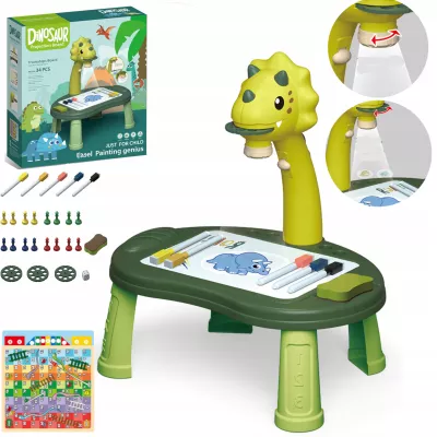 Projektor do rysowania dinozaur stolik chińczyk 41 Projektor do rysowania dinozaur stolik chińczyk 41