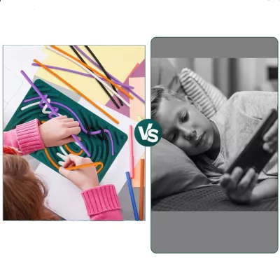 Sensoryczna tablica aktywności dwustronna silikonowa Montessori 1703C Sensoryczna tablica aktywności dwustronna silikonowa Montessori 1703C