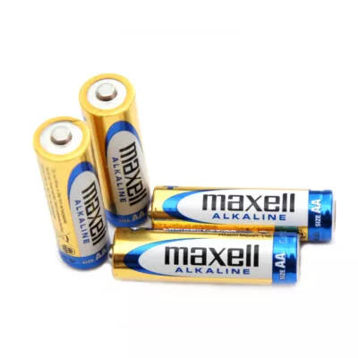 4x Baterie AA 1,5V Alkaline MAXELL LR6 4x Baterie AA 1,5V Alkaline MAXELL LR6