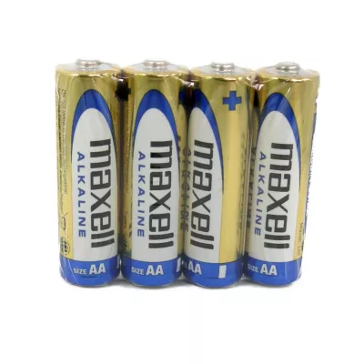 4x Baterie AA 1,5V Alkaline MAXELL LR6 4x Baterie AA 1,5V Alkaline MAXELL LR6