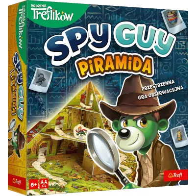 Gra planszowa Spy Guy Piramida Trefl 02581 Gra planszowa Spy Guy Piramida Trefl 02581
