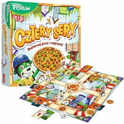 Gra planszowa Cztery Sery Trefl 02282 Gra planszowa Cztery Sery Trefl 02282