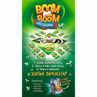 Gra planszowa Boom Boom Śmierdziaki Trefl 01910 Gra planszowa Boom Boom Śmierdziaki Trefl 01910