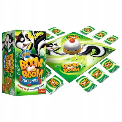 Gra planszowa Boom Boom Śmierdziaki Trefl 01910 Gra planszowa Boom Boom Śmierdziaki Trefl 01910