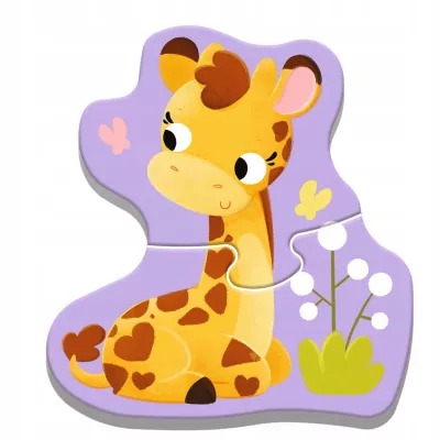 Puzzle Baby Classic Bobaski i Miś Bobaskowe zwierzątka 36135 Puzzle Baby Classic Bobaski i Miś Bobaskowe zwierzątka 36135