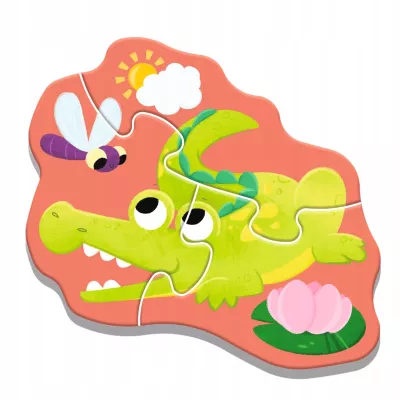 Puzzle Baby Classic Bobaski i Miś Bobaskowe zwierzątka 36135 Puzzle Baby Classic Bobaski i Miś Bobaskowe zwierzątka 36135