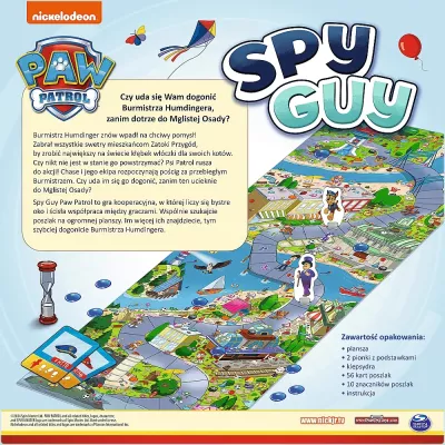 Gra planszowa Spy Guy Psi Patrol Trefl 02696 Gra planszowa Spy Guy Psi Patrol Trefl 02696