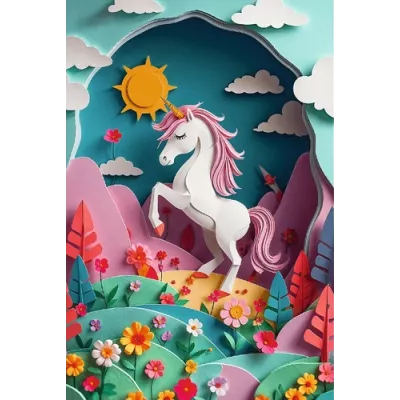 Puzzle z efektem 3D 160 el. 40-lecie Jednorożec Trefl 40047