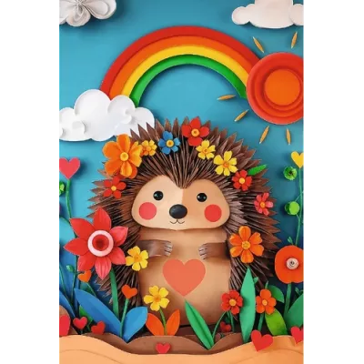 Puzzle z efektem 3D 160 el. 40-lecie Jeżyk Trefl 40046 Puzzle z efektem 3D 160 el. 40-lecie Jeżyk Trefl 40046