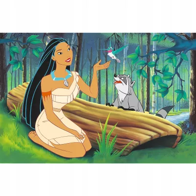 Puzzle 600 el. 40-lecie Trefl - Pocahontas Disney 37605 Puzzle 600 el. 40-lecie Trefl - Pocahontas Disney 37605