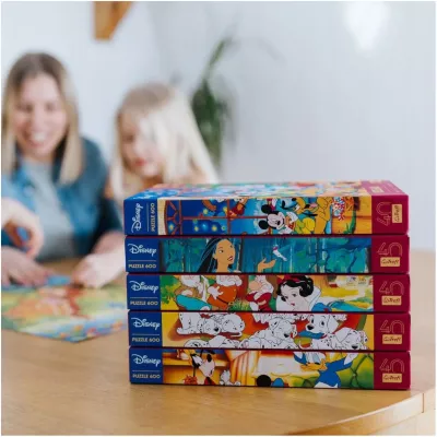 Puzzle 600 el. 40-lecie Trefl - 101 Dalmatyńczyków 37604