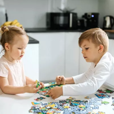 Puzzle z efektem 3D 160 el. 40-lecie Kotek Trefl 40049 Puzzle z efektem 3D 160 el. 40-lecie Kotek Trefl 40049
