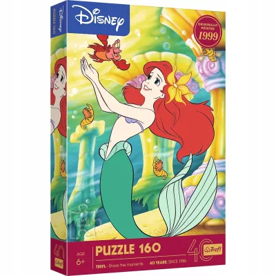 Puzzle 160 el. 40-lecie Mała Syrenka Trefl 40056 Puzzle 160 el. 40-lecie Mała Syrenka Trefl 40056