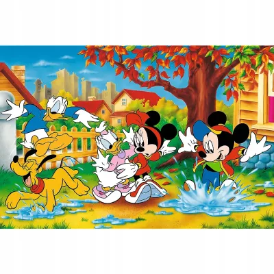 Puzzle 160 el. 40-lecie Zabawa w kałużach Trefl 40055 Puzzle 160 el. 40-lecie Zabawa w kałużach Trefl 40055