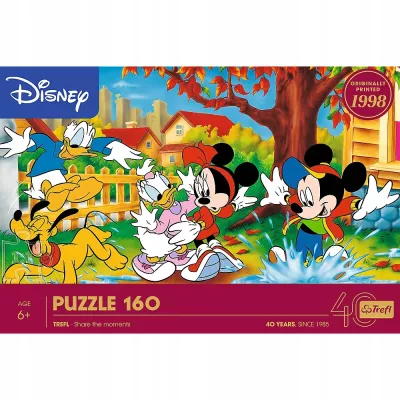 Puzzle 160 el. 40-lecie Zabawa w kałużach Trefl 40055 Puzzle 160 el. 40-lecie Zabawa w kałużach Trefl 40055