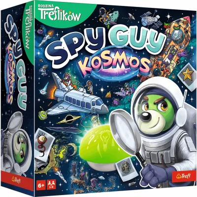 Gra planszowa rodzinna Spy Guy Kosmos Trefl 02818 Gra planszowa rodzinna Spy Guy Kosmos Trefl 02818