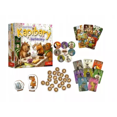 Gra rodzinna Kapibary Herbaciary Trefl 02737 Gra rodzinna Kapibary Herbaciary Trefl 02737