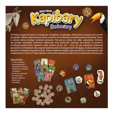 Gra rodzinna Kapibary Herbaciary Trefl 02737 Gra rodzinna Kapibary Herbaciary Trefl 02737