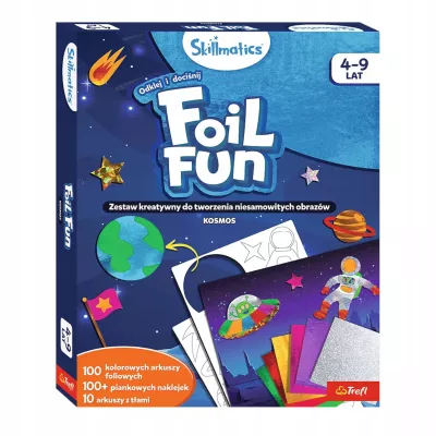 Skillmatics Foil Fun zestaw kreatywny kosmos Trefl 62603 Skillmatics Foil Fun zestaw kreatywny kosmos Trefl 62603