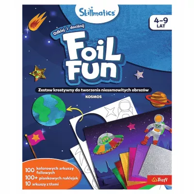 Skillmatics Foil Fun zestaw kreatywny kosmos Trefl 62603 Skillmatics Foil Fun zestaw kreatywny kosmos Trefl 62603