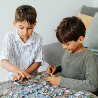 Puzzle Strażak Sam 100 el. Zawsze pomocny strażak Sam Trefl 16518