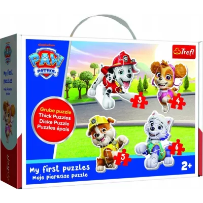 Puzzle Baby Psi Patrol Kochane pieski TREFL 36136