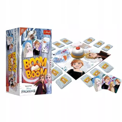 Gra planszowa Boom Boom Frozen 2 Kraina Lodu Trefl 01912 Gra planszowa Boom Boom Frozen 2 Kraina Lodu Trefl 01912