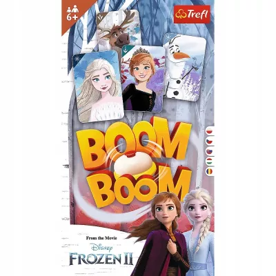 Gra planszowa Boom Boom Frozen 2 Kraina Lodu Trefl 01912 Gra planszowa Boom Boom Frozen 2 Kraina Lodu Trefl 01912