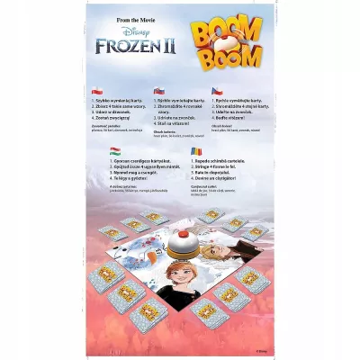 Gra planszowa Boom Boom Frozen 2 Kraina Lodu Trefl 01912 Gra planszowa Boom Boom Frozen 2 Kraina Lodu Trefl 01912