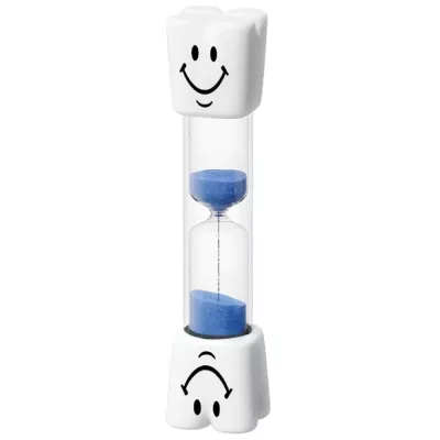 Klepsydra do mycia zębów dla dzieci niebieski Timer czasomierz 3 min Klepsydra do mycia zębów dla dzieci niebieski Timer czasomierz 3 min