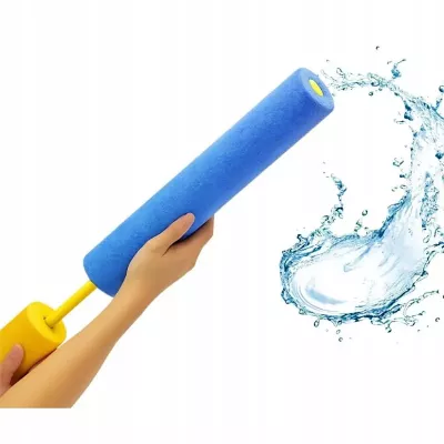 Piankowa tuba ARMATKA na wodę pompka, pistolet, sikawka wodna dla dzieci Piankowa tuba ARMATKA na wodę pompka, pistolet, sikawka wodna dla dzieci