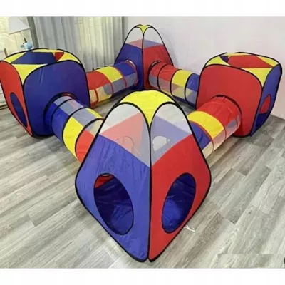 Namiot 8w1 dla dzieci z tunelami plac zabaw domki do domu i ogrodu ZP0032 Namiot 8w1 dla dzieci z tunelami plac zabaw domki do domu i ogrodu ZP0032