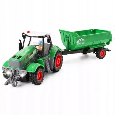 TRAKTOR Z PRZYCZEPĄ ZdalnieSTEROWANY AkumulatorŁADOWARKA zwierzęta QH205-2D TRAKTOR Z PRZYCZEPĄ ZdalnieSTEROWANY AkumulatorŁADOWARKA zwierzęta QH205-2D