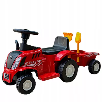 Jeżdzik traktor z przyczepą dla dzieci dźwięki Z220C Jeżdzik traktor z przyczepą dla dzieci dźwięki Z220C