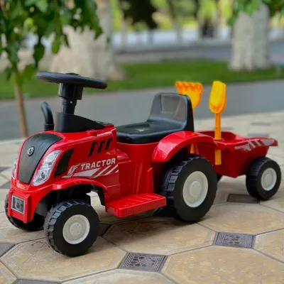 Jeżdzik traktor z przyczepą dla dzieci dźwięki Z220C Jeżdzik traktor z przyczepą dla dzieci dźwięki Z220C