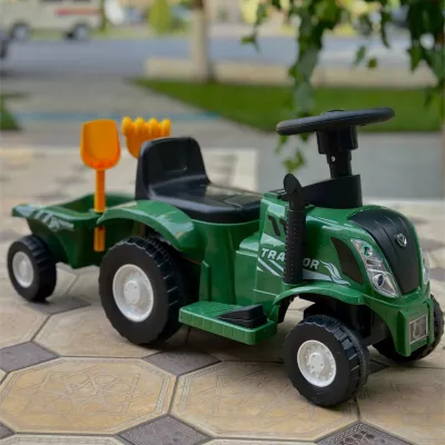 Jeżdzik traktor z przyczepą dla dzieci dźwięki Z220Z Jeżdzik traktor z przyczepą dla dzieci dźwięki Z220Z