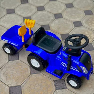 Jeżdzik traktor z przyczepą dla dzieci dźwięki Z220N Jeżdzik traktor z przyczepą dla dzieci dźwięki Z220N