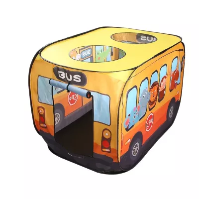 Duży namiot dla dzieci do zabawy Wesoły Autobus samo rozkładający się Duży namiot dla dzieci do zabawy Wesoły Autobus samo rozkładający się
